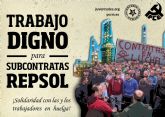El Partido y las Juventudes Comunistas en la Regin de Murcia apoyan la huelga en las empresas auxiliares de REPSOL