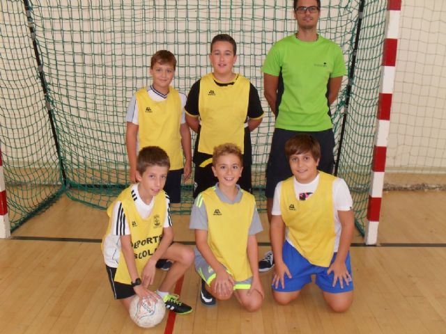 It launches the School Sports Programme with Phase Local basketball, handball, soccer and volleyball, Foto 3