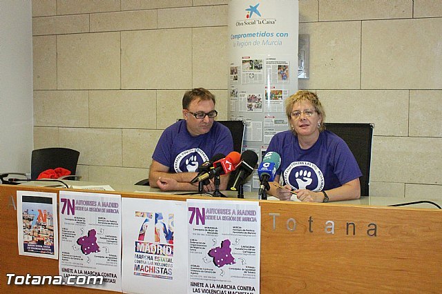 Totana estará en la Marcha contra las violencias machistas el próximo 7-N en Madrid con un autobús gratuito, Foto 1