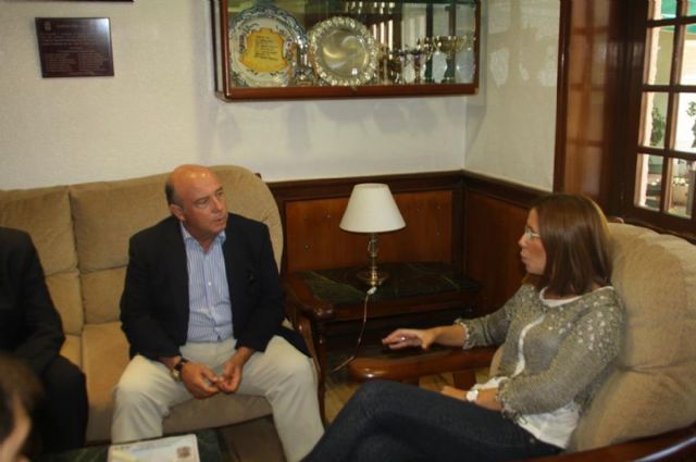 Castejón y Segado visitaron el Club de Tenis de Cartagena - 1, Foto 1