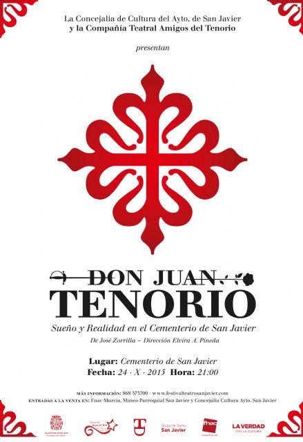 Don Juan Tenorio desembarca mañana en el cementerio de San Javier - 1, Foto 1
