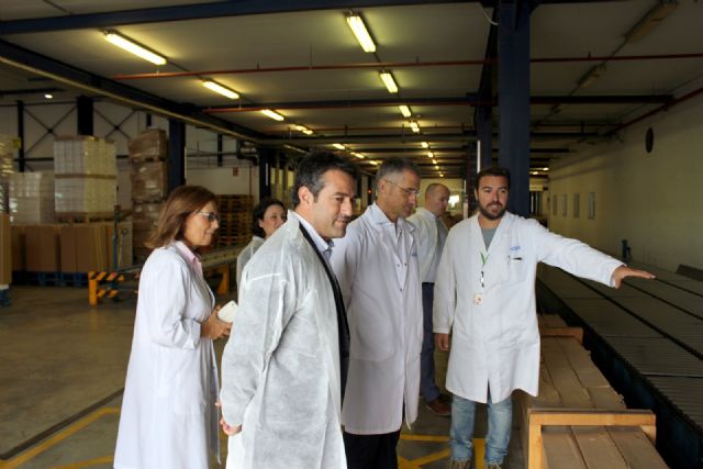 El Alcalde de Alcantarilla, Joaquín Buendía, visita Hero España, empresa líder nacional en alimentación infantil - 4, Foto 4