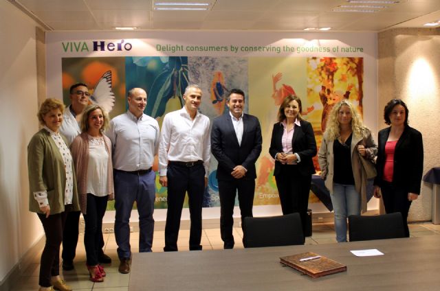 El Alcalde de Alcantarilla, Joaquín Buendía, visita Hero España, empresa líder nacional en alimentación infantil - 5, Foto 5