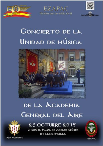 Alcantarilla centro de los actos culturales del 50 Aniversario del Escuadrón de Zapadores Paracaidistas del Ejército del Aire - 1, Foto 1