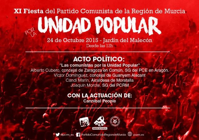 El Partido y las Juventudes Comunistas de la Región de Murcia celebran la xi edición de su fiesta anual - 1, Foto 1