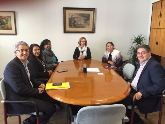 Profesoras de Trabajo Social de la Universidad Mejicana de Nuevo León  se interesan por los Servicios Sociales del Ayuntamiento de Murcia - 1, Foto 1