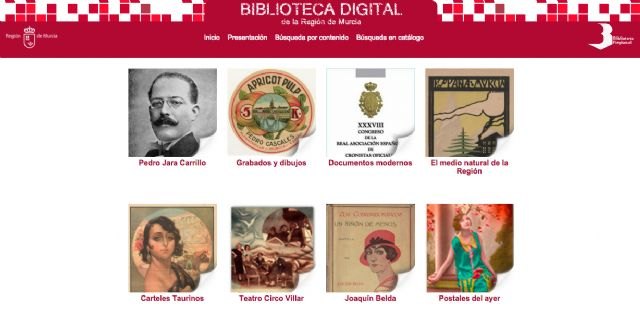 Cultura amplía la Biblioteca Digital de la Región con cuatro nuevos canales, entre los que se encuentra uno dedicado al poeta Jara Carrillo - 1, Foto 1