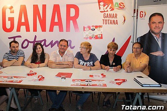 Concejales de Ganar Totana Izquierda Unida en una foto de archivo / Totana.com, Foto 1
