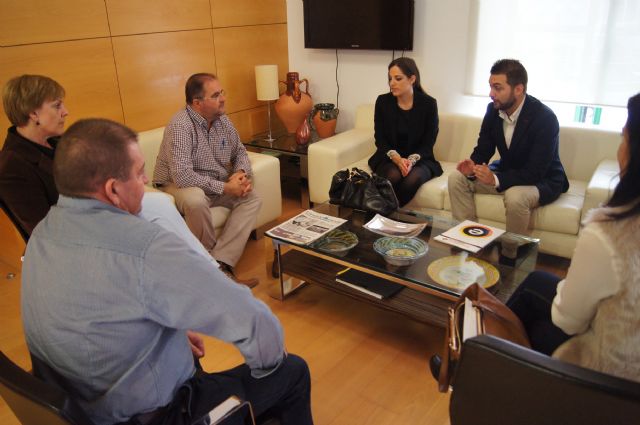 "Guadalentn Emprende", which brings together young entrepreneurs of the region, meets with local authorities, Foto 2