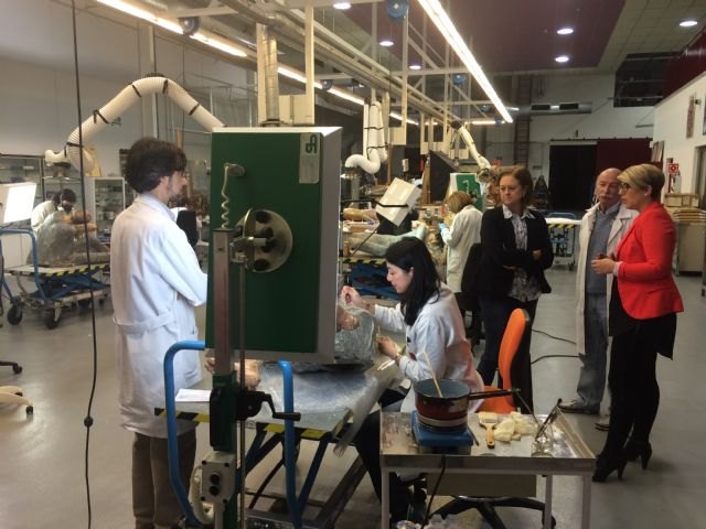 El Centro de Restauración de la Región inicia los trabajos para recuperar la Virgen del Rosario de Santomera - 2, Foto 2