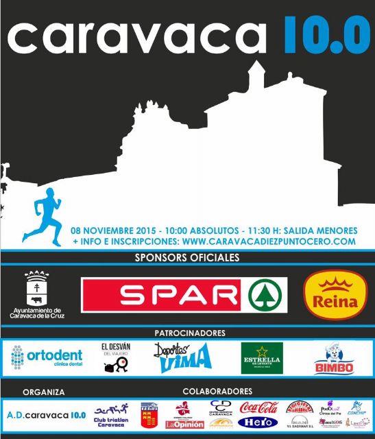 'Caravaca 10.0' abre el 8 de noviembre el Circuito de Carreras Populares de la Región de Murcia - 1, Foto 1
