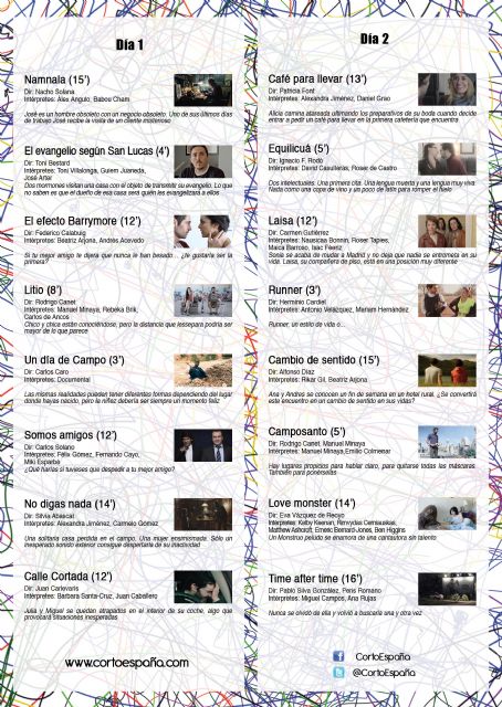 Cortoespaña 2015 - El corto vuelve a Alhama de Murcia, Foto 2