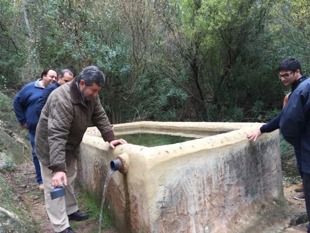 La recuperación de los caños de Espuña y Las Alquerías permitirá que regantes de Heredamientos de Alhama y Totana sigan utilizando el agua