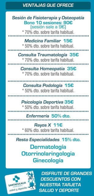 Ascensión Cobo nos presenta la Tarjeta Salud y Deporte del Centro Médico Santa Eulalia, Foto 2