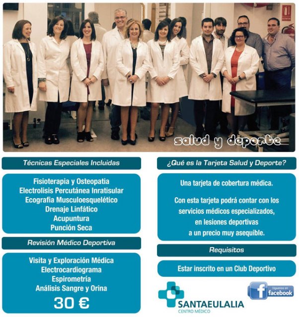 Ascensión Cobo nos presenta la Tarjeta Salud y Deporte del Centro Médico Santa Eulalia, Foto 3