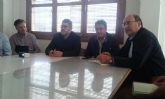 El presidente y varios directivos de FAPEN se reunen con el portavoz parlamentario de Ciudadanos, Miguel Sanchez