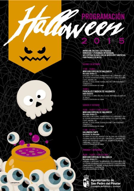 Las plazas de San Pedro del Pinatar se llenan de actividad para festejar Halloween - 1, Foto 1