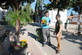 Nuevas plantas y arbolado en los camposantos del municipio