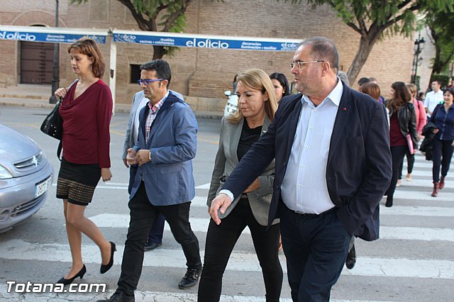 La Secretaria de Estado de Poltica Social e Igualdad visita el Centro Multidisciplinar 