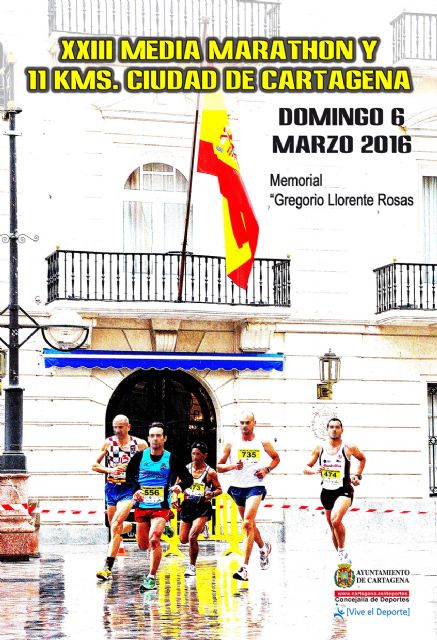 Abierto el plazo de inscripción para la Media Marathon Ciudad de Cartagena - 1, Foto 1