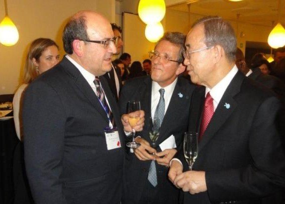 President of COATO with UN Secretary General, Foto 1