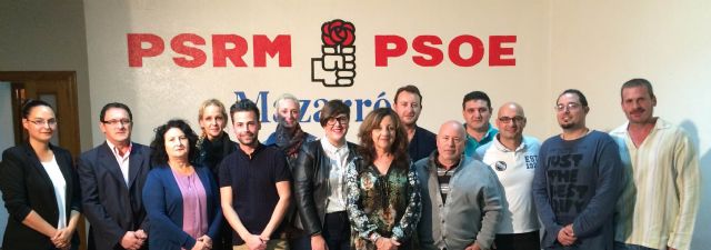 La Agrupacin Socialista de Mazarrn, PSOE, ha elegido su nueva Comisin Ejecutiva, Foto 1