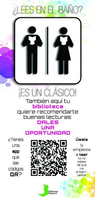 La Biblioteca Regional anima a leer relatos de Kafka, Maupassant y Pardo Bazán a sus usuarios mientras están en el baño - 2, Foto 2