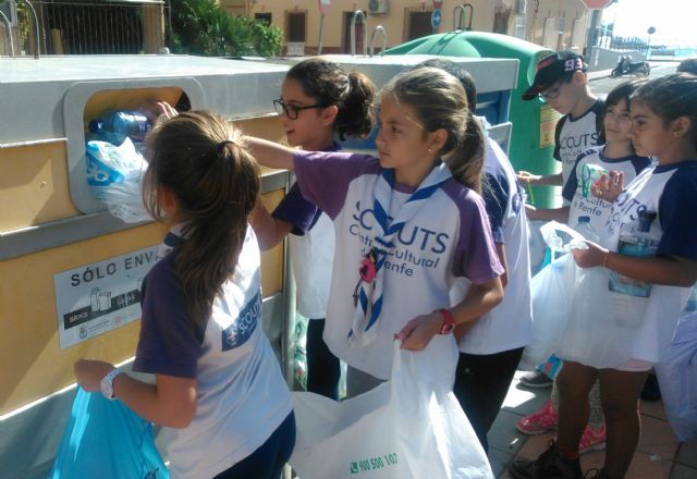El Grupo Scout Centro Cultural de RENFE apuesta por el reciclaje - 1, Foto 1