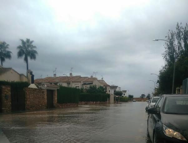 AS San Javier denuncia que el acceso al IES Mar Menor se convierte en un caos cada vez que llueve - 4, Foto 4