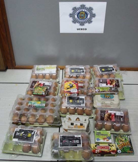 Decomisados huevos y petardos a menores durante la Noche de Halloween - 1, Foto 1