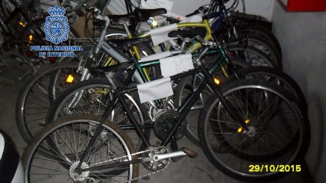 La Policía Nacional desmantela un grupo organizado dedicado al hurto y posterior venta de bicicletas - 1, Foto 1