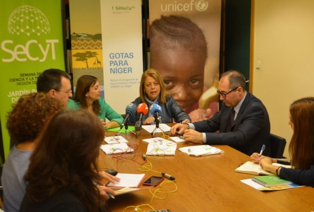 La Fundación Séneca se une al proyecto educativo solidario ´Gotas para Níger´ y donará fondos recogidos en la SECyT - 2, Foto 2