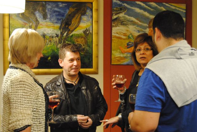 El artista Manuel Poisón expone su obra en el Casino Cultural - 2, Foto 2