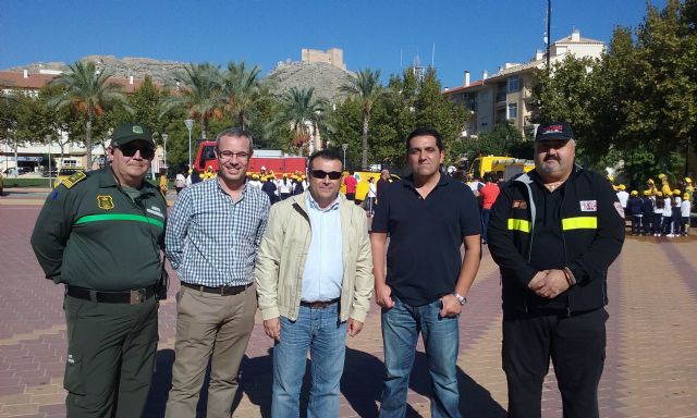 Protección Civil de Bullas participa en la Jornada para dar a conocer el operativo de lucha contra incendios que aporta al Plan Infomur en Mula - 2, Foto 2