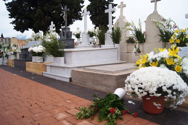 El viento y la lluvia provocan desperfectos en el cementerio - 4