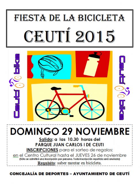 La Fiesta de la Bicicleta vuelve un año más a Ceutí para todas las edades - 1, Foto 1
