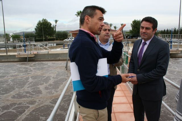 Visita a las instalaciones de la EDAR (Estación Depuradora de Aguas Residuales) de Alcantarilla - 2, Foto 2