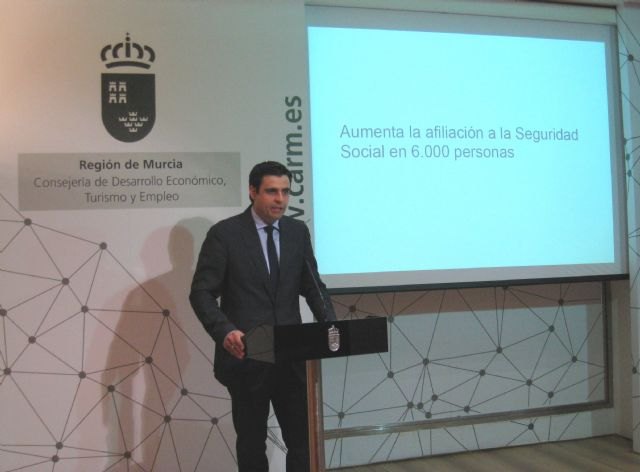 La afiliación a la Seguridad Social en la Región aumenta en más de 6.000 personas en octubre - 1, Foto 1