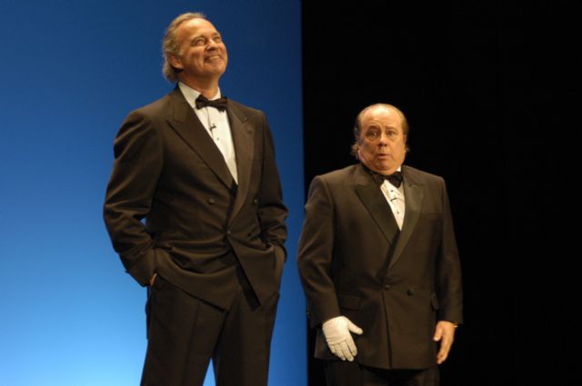 Bertin Osborne y Paco Arévalo en Cartagena con Por humor al arte - 1, Foto 1