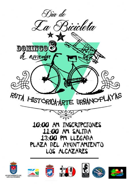 Los Alcázares celebra el Día de la Bicicleta con una ruta en la que se entremezclan historia y arte urbano - 1, Foto 1
