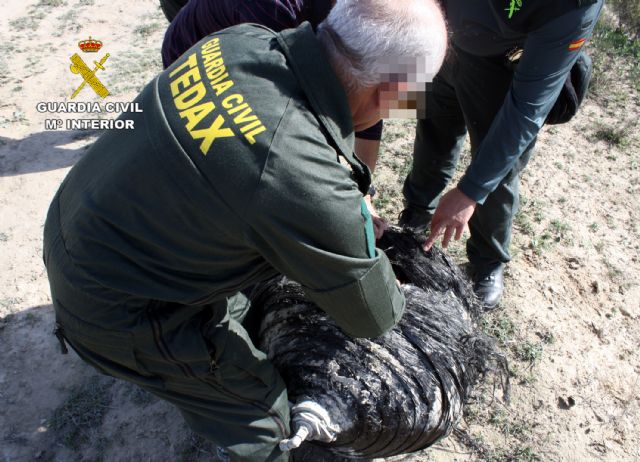 La Guardia Civil controla y retira un objeto aeroespacial - 3, Foto 3