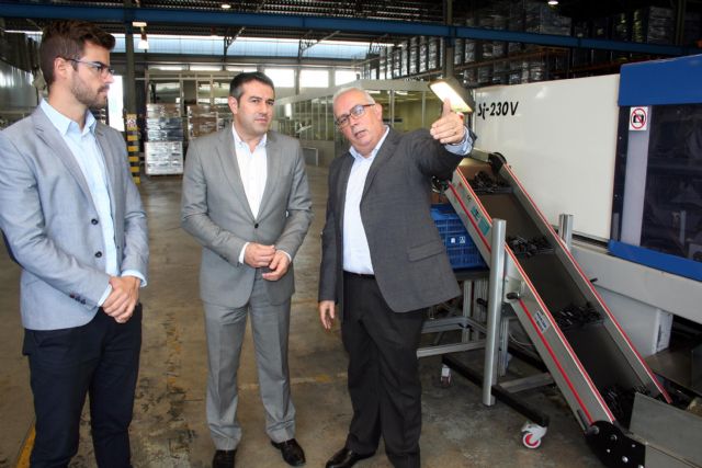 El Alcalde, Joaquín Buendía, visita Sistema AZUD, otra de las grandes empresas de Alcantarilla - 4, Foto 4