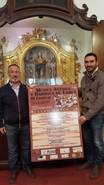 El III Festival de Música Antigua y Barroca de Lorca se celebrará del 8 de noviembre al 19 de diciembre en Santo Domingo, las Clarisas, Santiago y San Francisco - 1, Foto 1