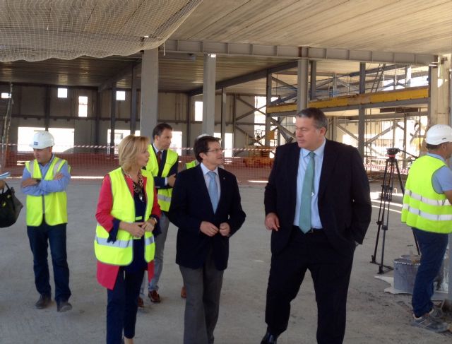 La construcción del Centro de Ferias y Congresos completa las fases de movimiento de tierras, cimentación y estructura - 1, Foto 1