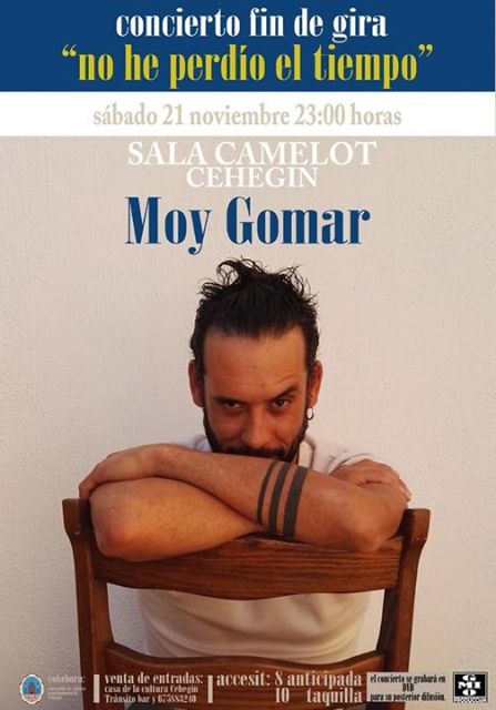 Moy Gomar  actuará el sábado, 21 de noviembre, en la Sala Camelot - 1, Foto 1