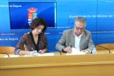 El Ayuntamiento de Molina de Segura y la Consejera de Presidencia firman un convenio que les compromete por la participacin ciudadana