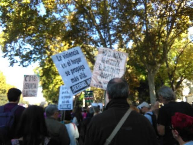 Medio centenar de vecinos de Totana viajan a Madrid a participar en la Marcha contra las violencias machistas - 3, Foto 3
