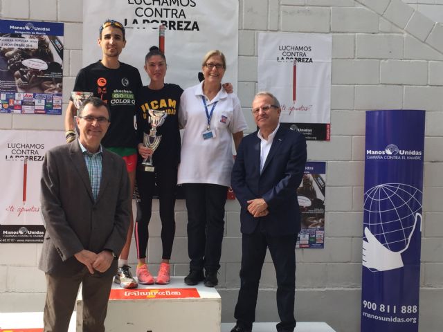 Cristina García y Javier Villegas ganan la IV Carrera Popular de Manos Unidas - 1, Foto 1