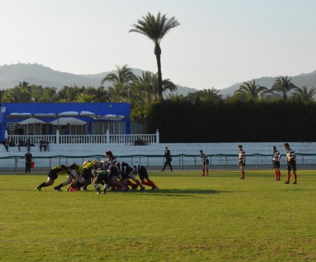 El Club de Rugby de Totana luchó, pero perdió ante Squalos San Javier en un disputado partido, Foto 2