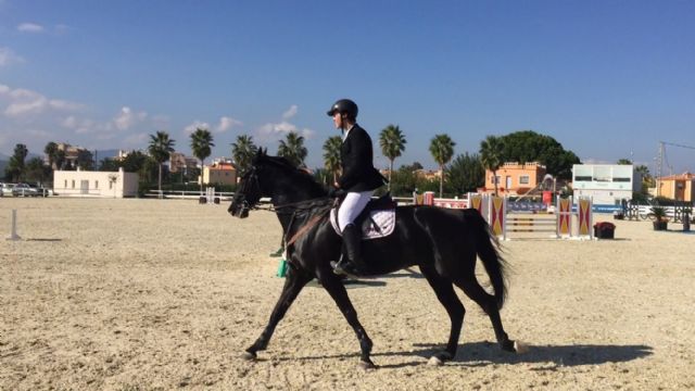 El jinete murciano Ángel Conesa  triunfa en el Internacional Hípico de Oliva Nova - 1, Foto 1